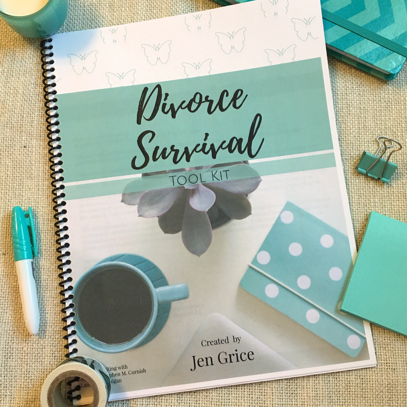 Divorce Survival Tool Kit (Printable Pack) | By Jen Grice